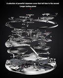 Men's Creative 3D Car Wheel Rotating Wrist Watch